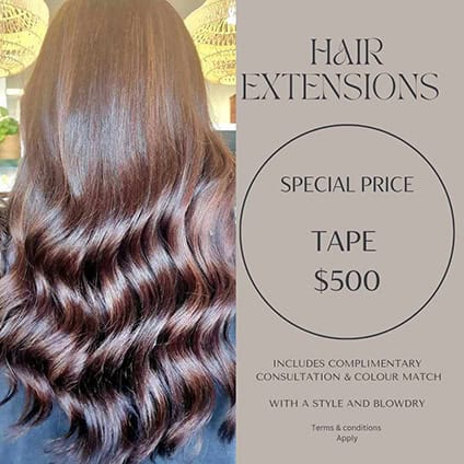 Hair Extensions Special Salt Hair and Beauty Design